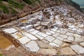 Salt mines Salinas de Maras, Cusco, Peru