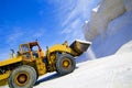 Salt Mining Equipment Royalty Free Stock Photo