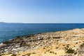 Salt Pans, island of Gozo Royalty Free Stock Photo