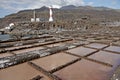 Salt Pans, La Palma, Canary Islands Royalty Free Stock Photo