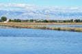 The salt pans of Nin, Croatia