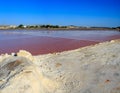 Salt pans, Trapani Royalty Free Stock Photo