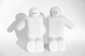 Salt pepper couple Royalty Free Stock Photo