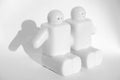 Salt pepper love Royalty Free Stock Photo