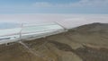 Aerial Salt Production Facilities and Saline Evaporation Pond Fields in the White Salty Lake