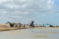 Salt production on Guajira peninsula