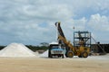 Salt production on Guajira peninsula