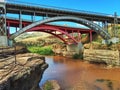 Salt River Canyon Bridge Royalty Free Stock Photo