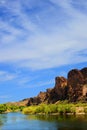 Salt River Recreation Area Arizona Royalty Free Stock Photo