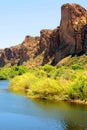 Salt River Recreation Area Arizona Royalty Free Stock Photo