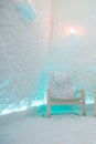 Salt room interior Royalty Free Stock Photo