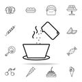 salt the soup icon. Food and drink icons universal set for web and mobile