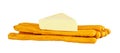 Salt Sticks With Cheese Royalty Free Stock Photo