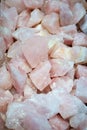 Salt stone rocks natural crystal pink