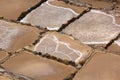 Salt terraces in Maras, Peru