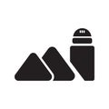 Salt vector icon logo design