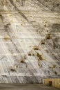 Salt wall Royalty Free Stock Photo