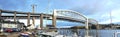 Saltash the Tamar Bridge cornwall uk Royalty Free Stock Photo