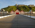 Saltburn by the Sea pier Royalty Free Stock Photo