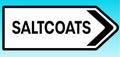 Saltcoats Road Sign