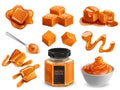 Salted Caramel Realistic Set