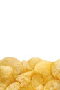 Salted crisp snacks Royalty Free Stock Photo