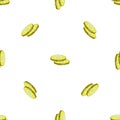 Salted cucumber pattern seamless vector