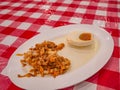 Salted egg and Stir Fried Pickle turnip with Egg