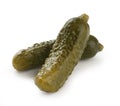 Salted gherkins Royalty Free Stock Photo