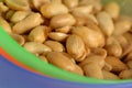 Salted peanuts Royalty Free Stock Photo