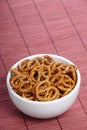 Salted Pretzel Snacks Royalty Free Stock Photo