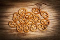 Salted pretzel snacks Royalty Free Stock Photo