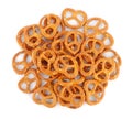 Salted pretzels