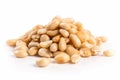 Salted roasted peanuts. Generate Ai Royalty Free Stock Photo