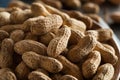 Salted Roasted Shelled Peanuts Royalty Free Stock Photo