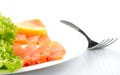 Salted salmon