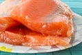 Salted salmon