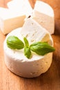 Salted soft cheese Royalty Free Stock Photo