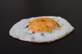 Salted and spiced fried egg