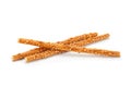 Salted sticks with sesame Royalty Free Stock Photo