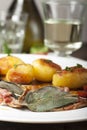 Saltimbocca Royalty Free Stock Photo