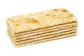 Saltine cracker Royalty Free Stock Photo