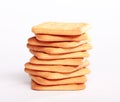 Saltine crackers Royalty Free Stock Photo