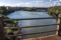 Salto Grande Hydroelectric Plant Lucas Nogueira Garcez Royalty Free Stock Photo