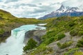 Salto Grande waterfall in Torres del Paine