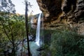 Salto Ventoso Waterfall - Farroupilha, Rio Grande do Sul, Brazil Royalty Free Stock Photo