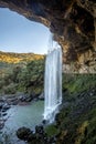 Salto Ventoso Waterfall - Farroupilha, Rio Grande do Sul, Brazil Royalty Free Stock Photo