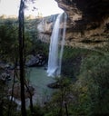 Salto Ventoso Waterfall - Farroupilha, Rio Grande do Sul, Brazil Royalty Free Stock Photo