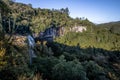 Salto Ventoso Waterfall - Farroupilha, Rio Grande do Sul, Brazil Royalty Free Stock Photo