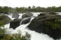 Saltos de petrohue, Waterfalls of petrohue Royalty Free Stock Photo